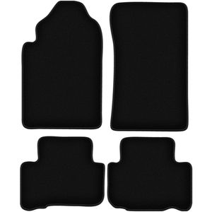 BASIC zwarte veloursmatten voor: SsangYong Rexton I SUV (2001-2006)