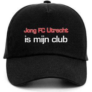 Pet met tekst: Jong FC Utrecht is mijn club