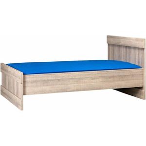 Bed 120x210 - Donker grijs hout - Storm