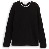 Tom Tailor - 1049409 - Sweatshirt - Effen Kleur - Basic Fit