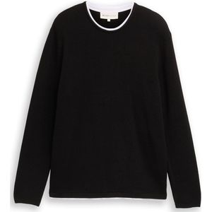 Tom Tailor - 1049409 - Sweatshirt - Effen Kleur - Basic Fit