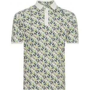 CORNELIO Printed polo with leaves and flowers Multi (TRPOIA036 - 1000)
