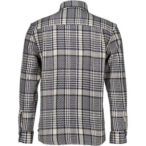 The GoodPeople - Vest Blauw The Goodpeople Saki Overshirts Blauw 25020228