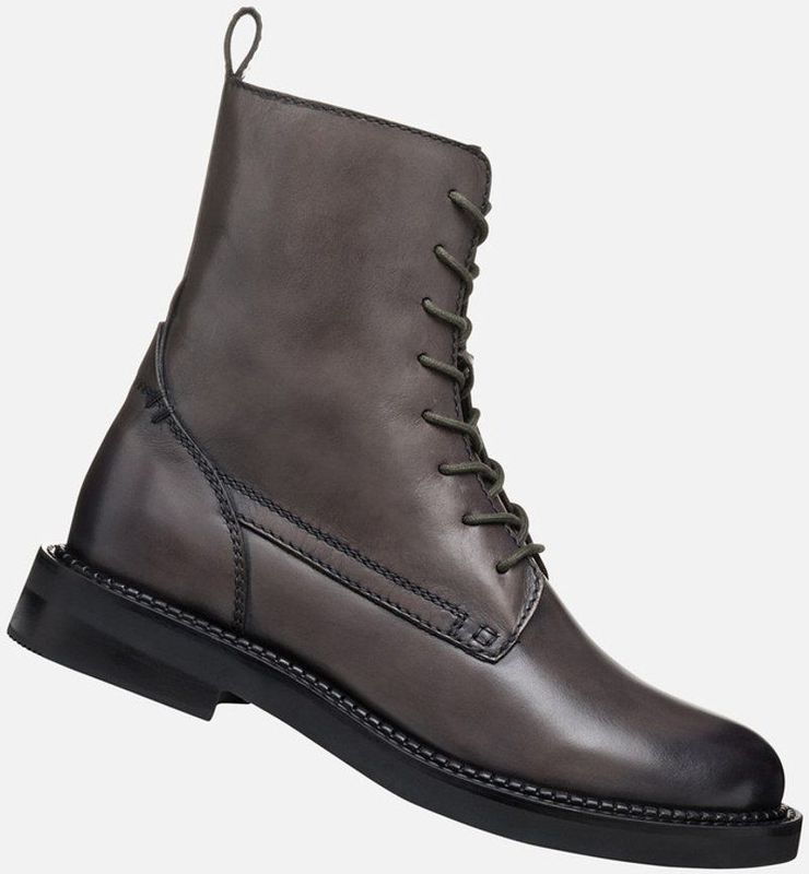 Geox - Serilda G - Dameslaarzen - Lichtbruin - Comfortabel en Ademend