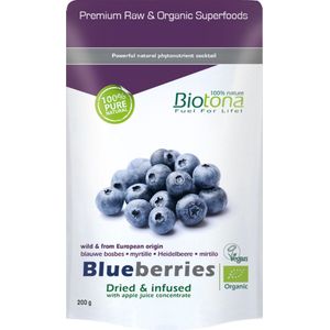 Biotona Blueberry Sap Biologisch 200 gr