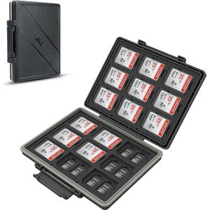 Waterbestendige Geheugenkaarthoes - 45 Sleuven - SD/Micro SD/TF/CF