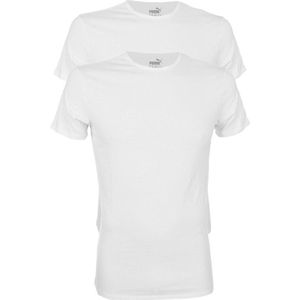 Puma Basic Crew - Sportshirt - Mannen - Maat S - wit