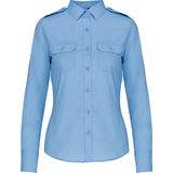Kariban - K506 - Damespilootoverhemd - Sky Blue - Lange Mouwen