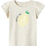 NAME IT - NMFFOLLYGLITTER SS TOP BOX - Meisjes - Blouses