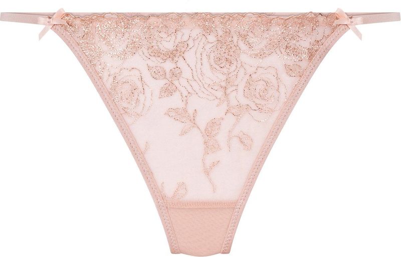 Hunkemöller - Hoog Uitgesneden String - Roze