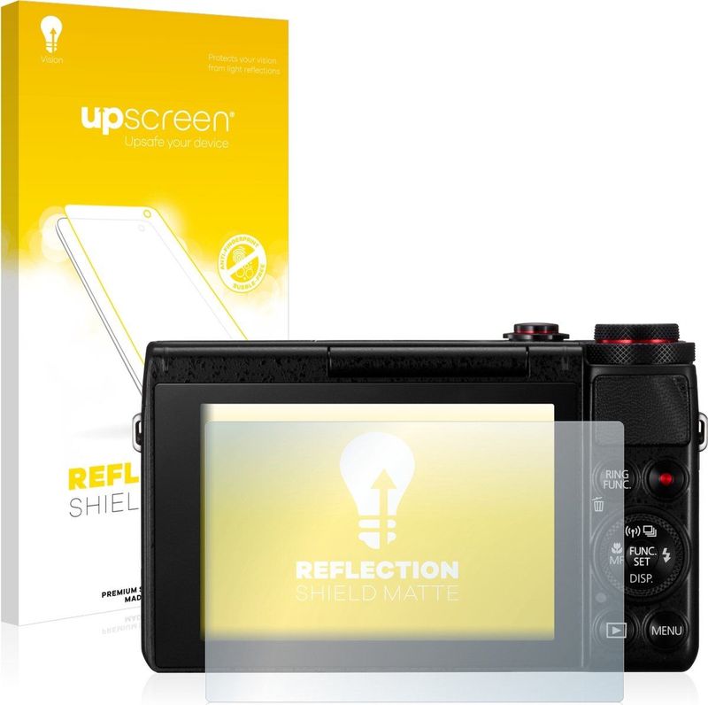 upscreen Screenprotector voor Canon PowerShot G7 X G7X - Anti Glare Matte