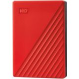 Western Digital My Passport - Externe harde schijf - 5 TB Rood