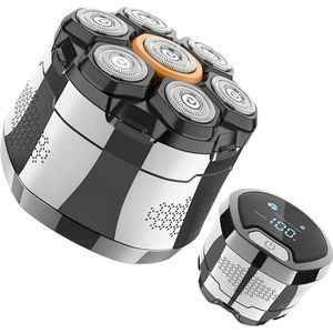 Skull Shaver - Gladde en Snelle Scheerervaring - Voor Hoofd, Gezicht en Nek - Ergonomisch en Draadloos Design - Precisie en Comfort in één - Voor een Strakke Look Thuis of Onderweg