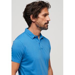 Superdry - Studios - Poloshirt - Blauw - Korte Mouw