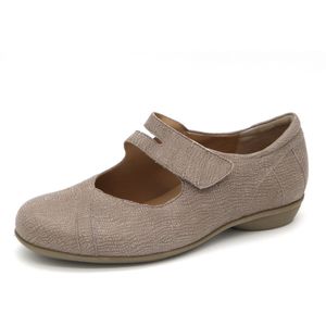 Durea Dames Bandschoen - 5737-015-0826 Taupe - Wijdte H - Maat 5½ (38.5)