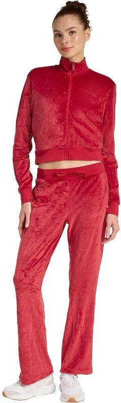 adidas Sportswear Glam Velvet Trainingspak - Dames - Bordeaux