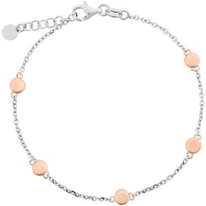ORPHELIA - Dameskettingarmband - Zilver 925 - Gerhodineerd - Inclusief Geschenkdoos