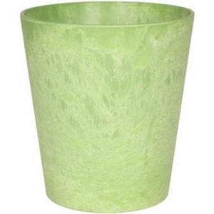 3 stuks Artstone Bloempot Claire Lime ø 12cm H13