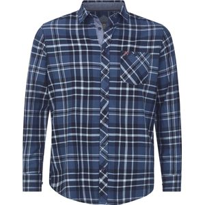 Jan Vanderstorm - NORSEN - Overhemd - Donkerblauw - Grote Maten