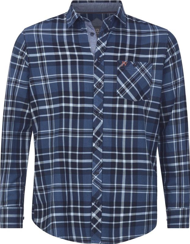 Jan Vanderstorm - NORSEN - Overhemd - Donkerblauw - Grote Maten