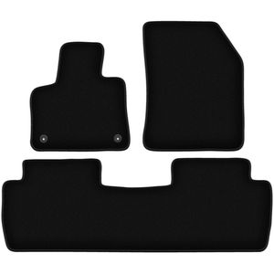 BASIC zwarte velours matten voor: Peugeot 4008 II crossover (2016-)