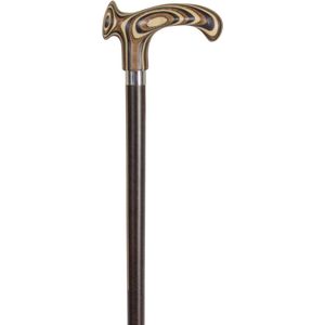 Classic Canes - Houten Wandelstok - Bruin - Ergonomisch Handvat - Lengte 92 cm