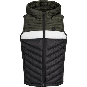 JACK&JONES JUNIOR JJEHERO BODYWARMER HOOD NOOS JNR Jongens Bodywarmer - Maat 128