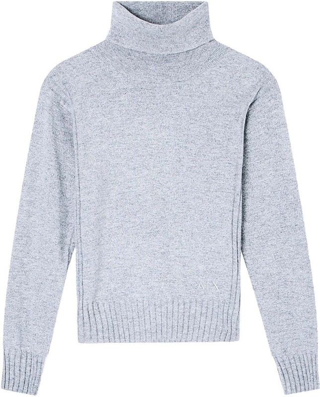 Armani Exchange, Dames, Truien, Grijs, Maat: XL