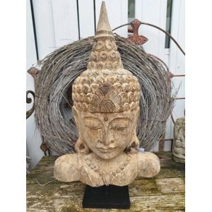 Mask Buddha w.stand