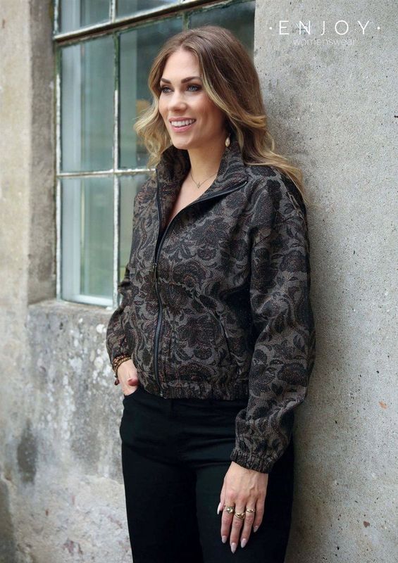 Enjoy - Bomberjack - Lurex - Bloem