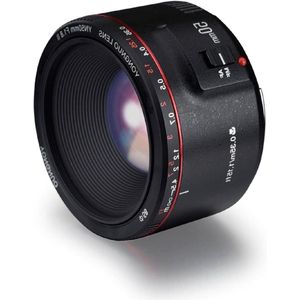 Allecto plus - YN 50mm F1.8 II cameralens voor Canon met hoge kwaliteit scherpe beelden