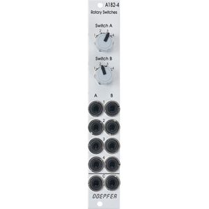 Doepfer A-182-4 Dual Rotary Switch - Modular synthesizer