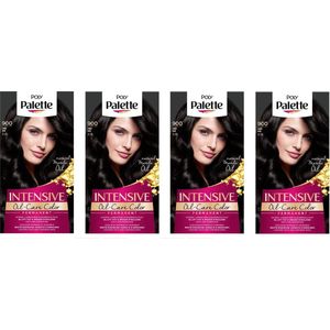 Schwarzkopf Poly Palette - Haarverf - 900 - Zwart - 115ml x 4