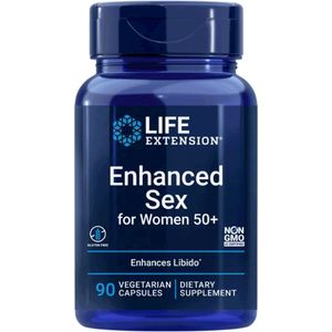 Life Extension - Enhanced Sex voor Vrouwen 50+ - 90 Vegetarische Capsules - MacaPure® (Maca wortel-extract), EstroG-100® en Cordyceps - Voedingssupplementen