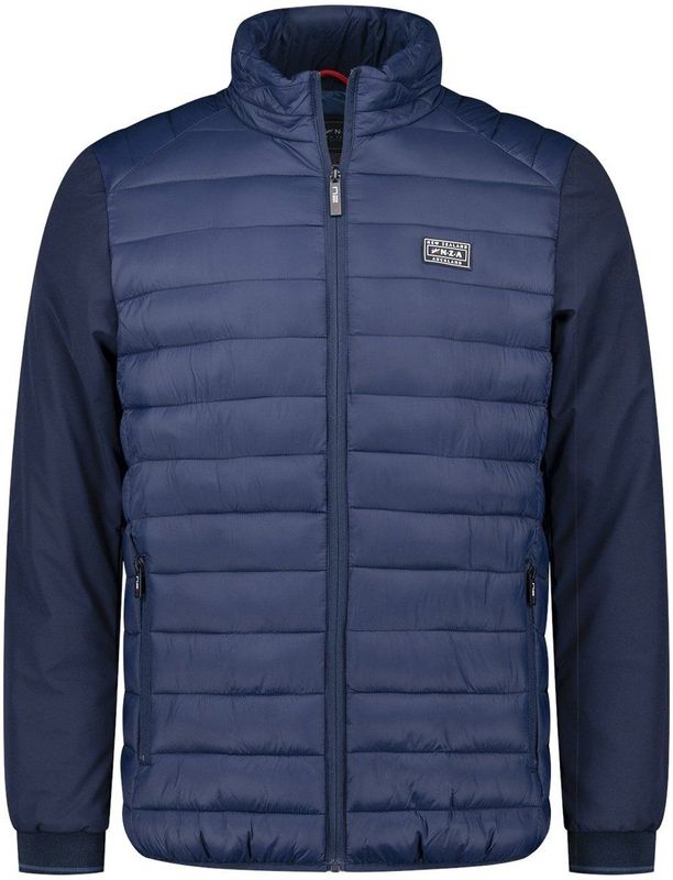 NZA - Blauwe gewatteerde jas