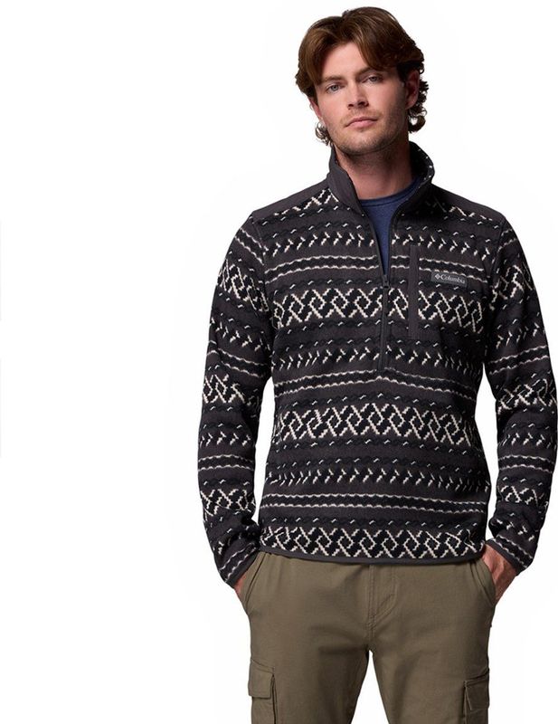Columbia - Sweater Weather™ Printed Ii - Fleece Pullover - Met Halve Rits
