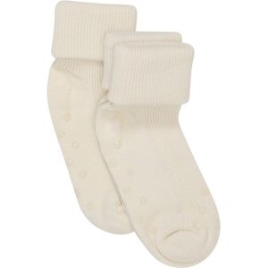 Minymo Sokken - 2-pack - Anti-Slip - Offwhite - Minymo - 15/18 - Sokken