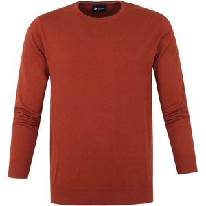 Suitable Respect Oini Pullover O-hals Roest - Maat 3XL - Heren - Sweater