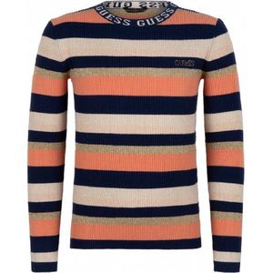 Guess Sweater Striped Gold Lurex - Maat 128