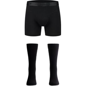 Ton Sur Ton - Herenondergoed - Heren Boxershort - Mannen sokken - Heren Sokken - Heren Onderbroeken - Classic Noir L/41-46