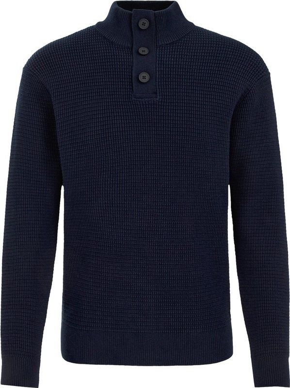 WE Fashion trui gebreid blauw
