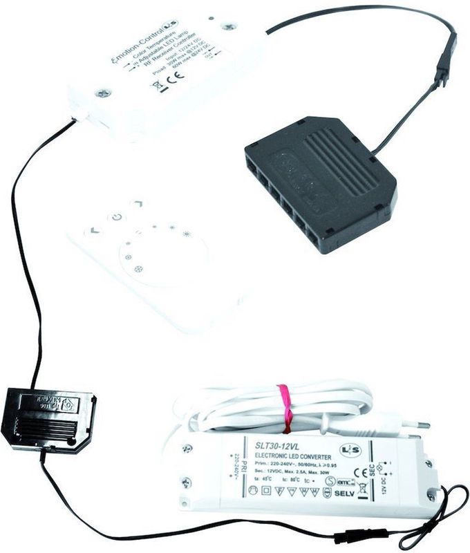 Hera - TLED15E - LED Trafo - 12V/15W - Met Kleur/Dim-Controller