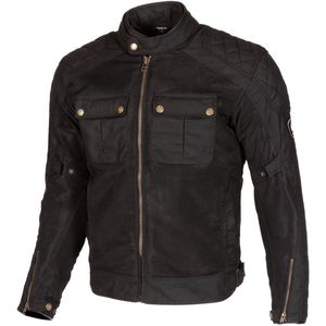 Merlin Shenstone II Cotec Air Zwart Textiele Motorjas - Maat XXL - Jas