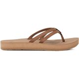 Teva - ReFlip Strappy Leather - Teenslippers - Lichtbruin - Leer - EVA