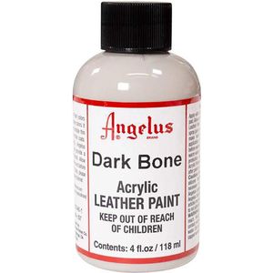 Angelus Leather Acrylic Paint - textielverf voor leren stoffen - acrylbasis - Dark Bone - 118ml