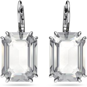 Swarovski Dames OorbellenOorhangers Metaal - CrystalZilverkleurig