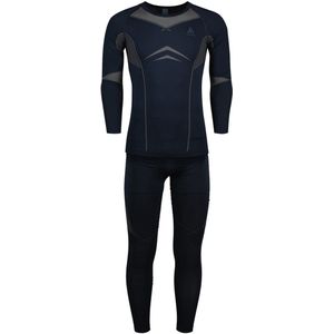 Odlo - Fundamentals Performance Warm - Basislaag Set - Zwart - Oeko-Tex®