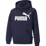 PUMA ESS Big Logo Hoodie FL B Jongens Trui - Donkerblauw - Maat 128