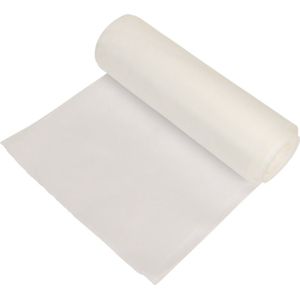 Puinzak 50X70  55 Ltr.   Transparant Rol = 20 Zak