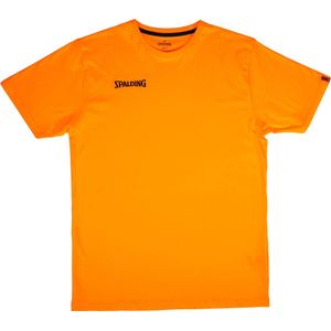 Spalding Essential T-Shirt Kinderen - Oranje | Maat: 128